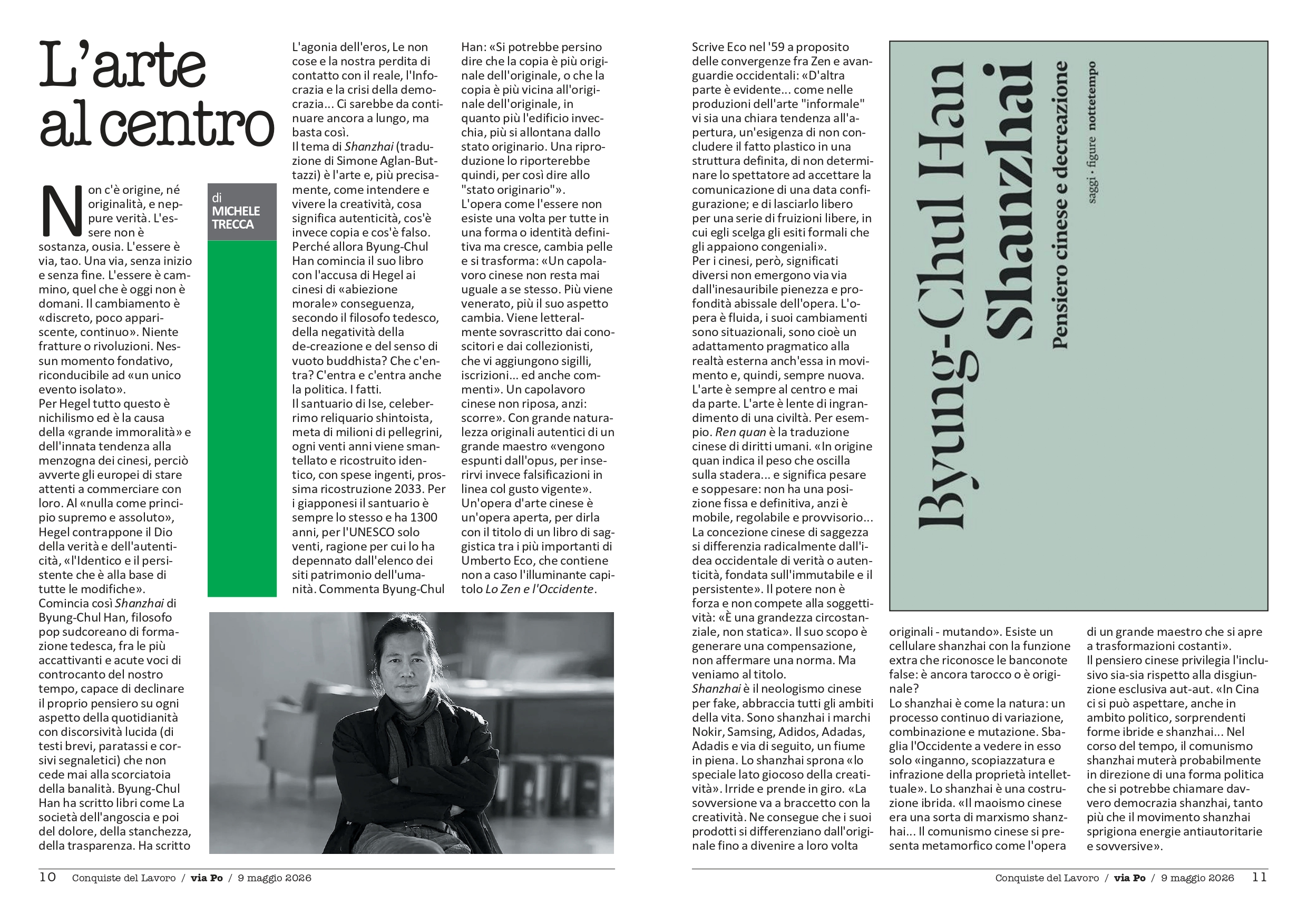Shanzhai, Byung-Chul Han, filosofia, arte, fake Cina, originale, autenticità, copia